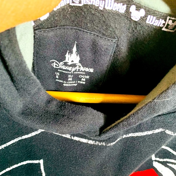 Exclusive Authentic Walt Disney World Parks Mickey Mouse Ears Hoodie Small NWOT - Picture 3 of 3